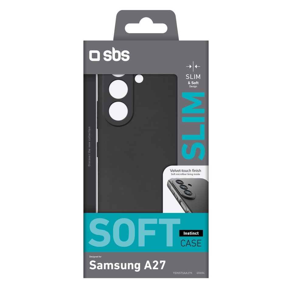 SBS TEINSTSAA27K custodia per cellulare 17 cm (6.7") Cover Nero