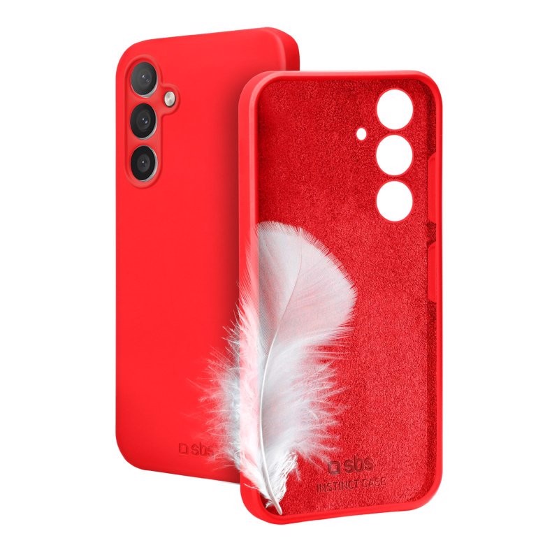 SBS TEINSTSAA34R custodia per cellulare 16,8 cm (6.6") Cover Rosso