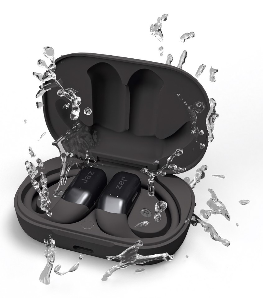 SBS TEJZEARAIRBLAZETWSK cuffia e auricolare True Wireless Stereo (TWS) A clip Chiamate/Musica/Sport/Tutti i giorni Bluetooth Nero