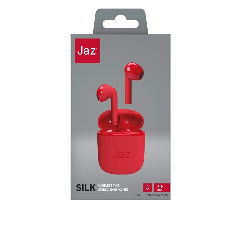 SBS TEJZEARTWSEARBTR cuffia e auricolare Cuffie True Wireless Stereo (TWS) In-ear Musica e Chiamate Rosso