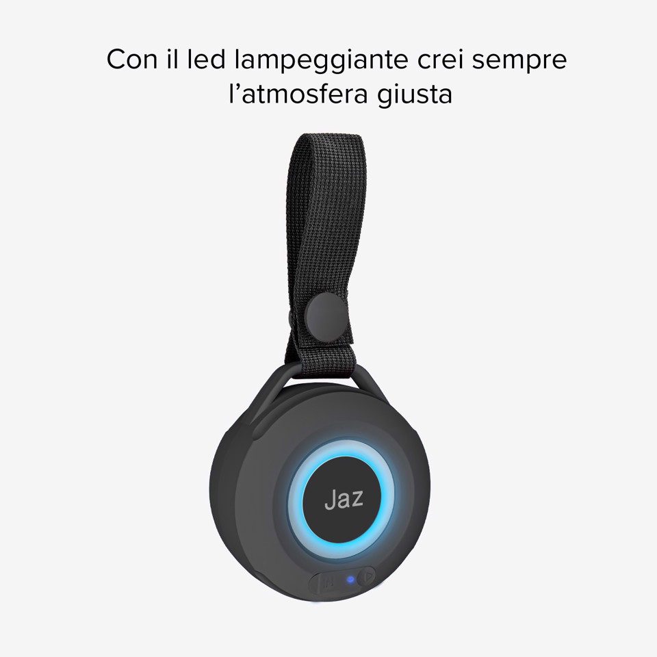 SBS TEJZSPEAKWIZ3WK altoparlante portatile e per feste Nero 3 W