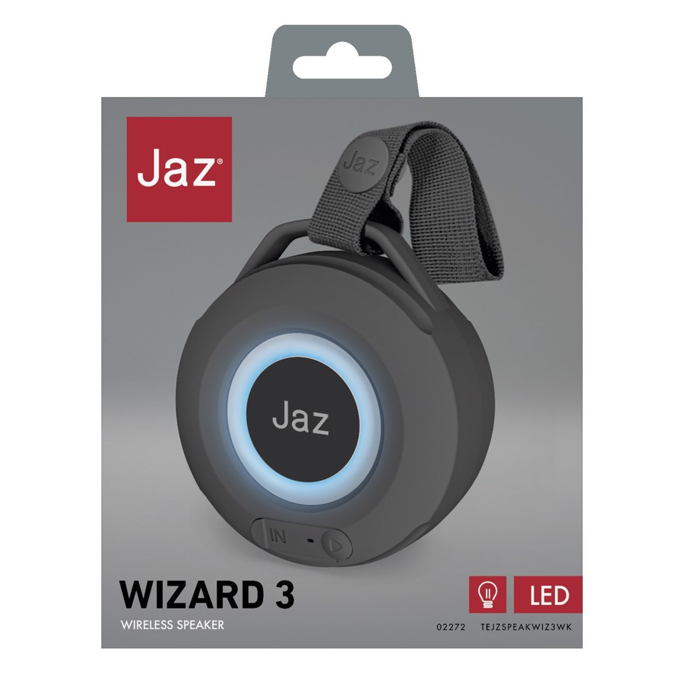 SBS TEJZSPEAKWIZ3WK altoparlante portatile e per feste Nero 3 W
