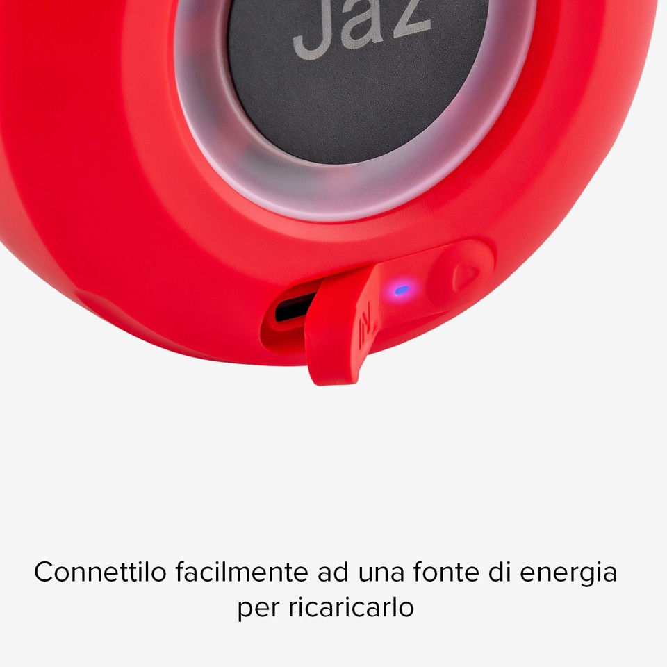 SBS TEJZSPEAKWIZ3WR altoparlante portatile e per feste Nero, Rosso 3 W
