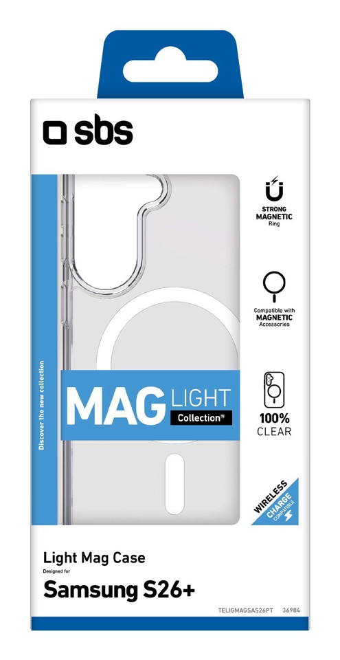 SBS TELIGMAGSAS26PT custodia per cellulare 17,5 cm (6.9") Cover Trasparente