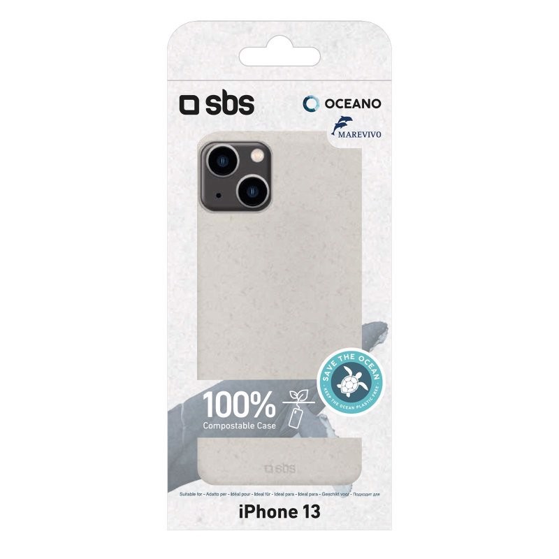SBS TEOCNCOVIP1361W custodia per cellulare 15,5 cm (6.1") Cover Bianco