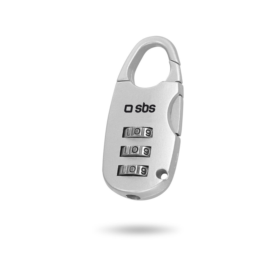 SBS TEPADLOCK blocco numerico Argento