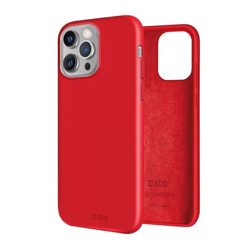SBS TEPOLOPROIP1361PR custodia per cellulare 15,5 cm (6.1") Cover Rosso