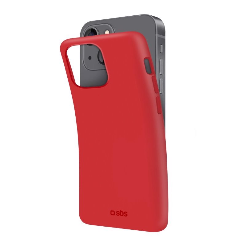 SBS TEPOLOPROIP1361R custodia per cellulare 15,5 cm (6.1") Cover Rosso