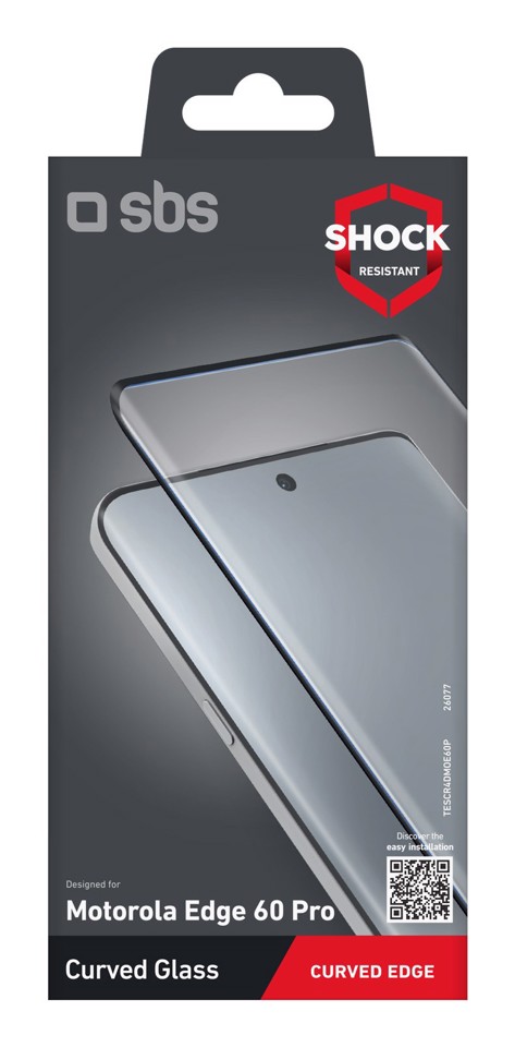 SBS TESCR4DMOE60P Pellicola proteggischermo trasparente Motorola edge 60 1 pz