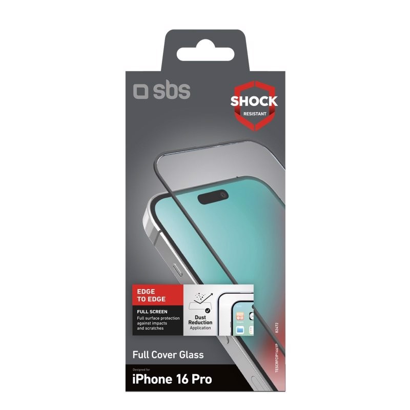 SBS TESCRFCIP1661P protezione per lo schermo e il retro dei telefoni cellulari Pellicola proteggischermo trasparente Apple 1 pz