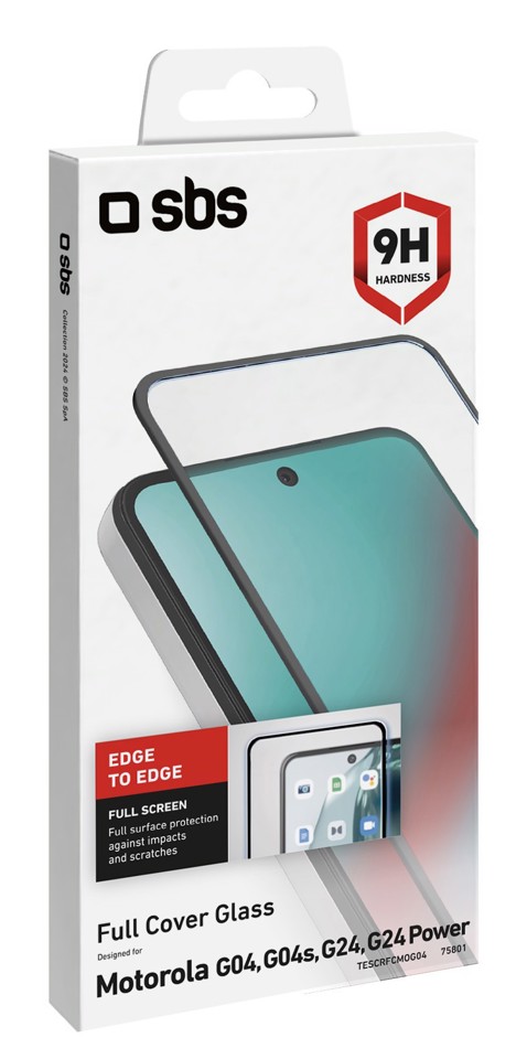 SBS TESCRFCMOG04 Pellicola proteggischermo trasparente Motorola g04 1 pz
