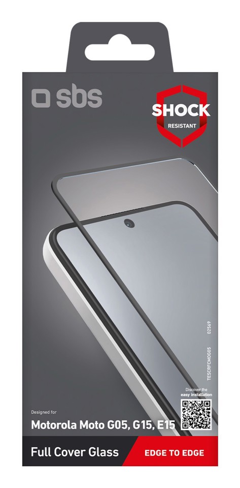 SBS TESCRFCMOG05 Pellicola proteggischermo trasparente Motorola 1 pz