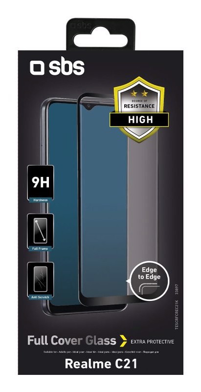 SBS TESCRFCREC21K Pellicola proteggischermo trasparente realme c12 1 pz