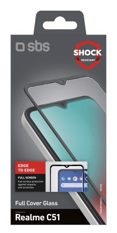 SBS TESCRFCREC51 Pellicola proteggischermo trasparente realme 1 pz