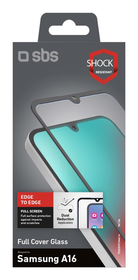 SBS TESCRFCSAA16 Pellicola proteggischermo trasparente Samsung a16 1 pz