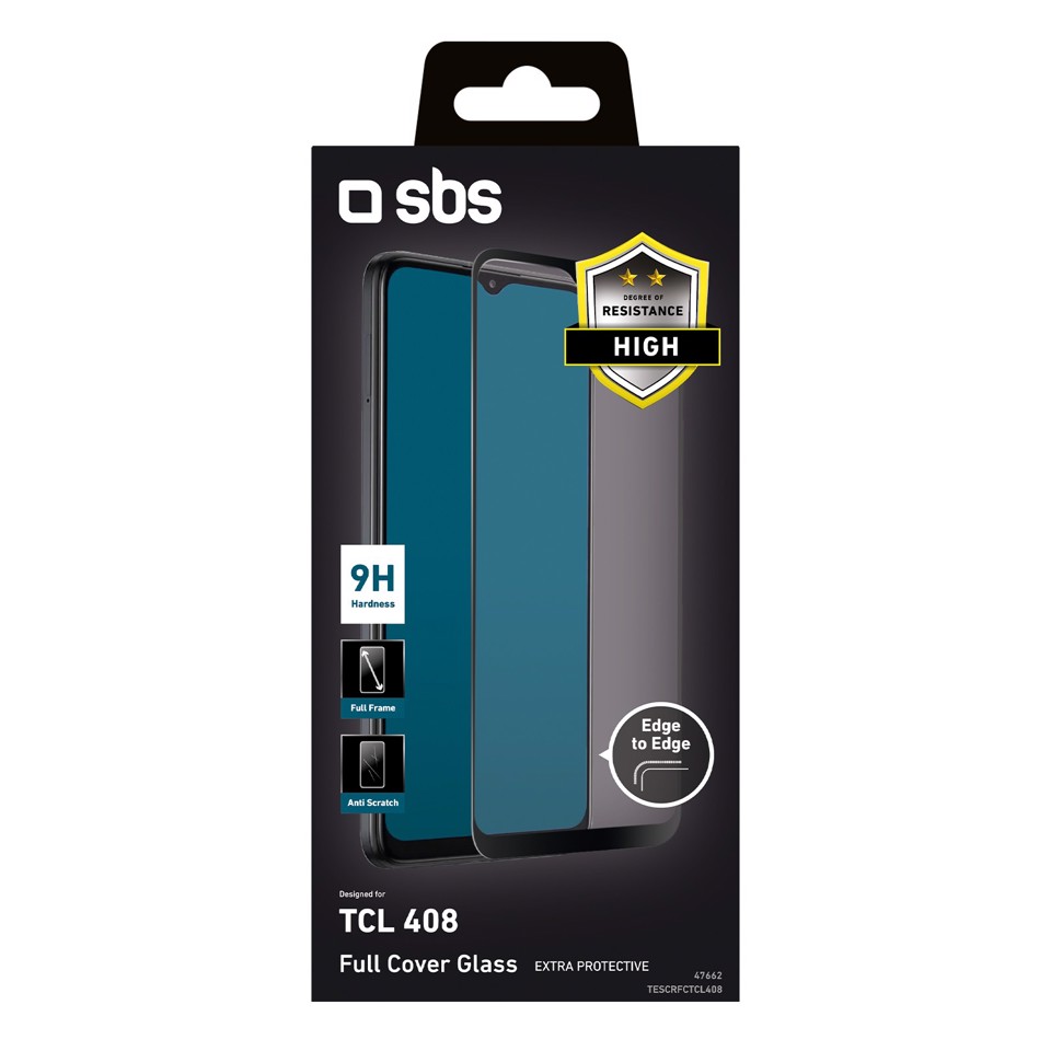 SBS TESCRFCTCL408 Pellicola proteggischermo trasparente TCL 408 1 pz