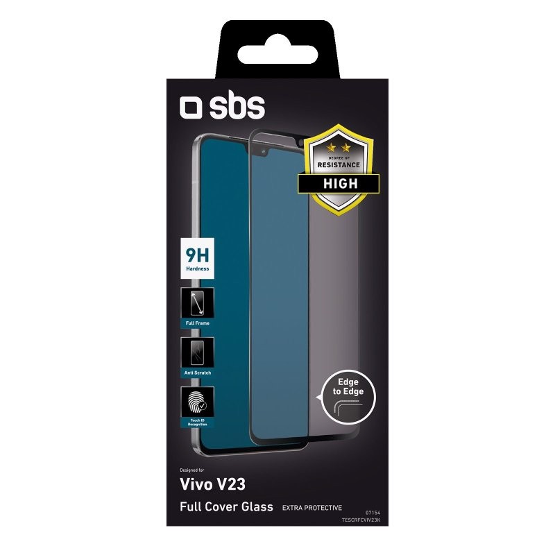 SBS TESCRFCVIV23K mobile phone screen/back protector Pellicola proteggischermo trasparente VIVO 1 pz