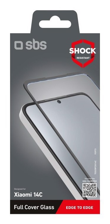SBS TESCRFCXI14C protezione per lo schermo e il retro dei telefoni cellulari Pellicola proteggischermo trasparente Xiaomi 1 pz