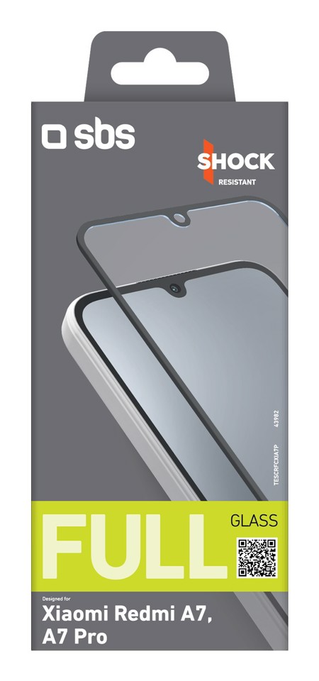 SBS TESCRFCXIA7P protezione per lo schermo e il retro dei telefoni cellulari Pellicola proteggischermo trasparente Redmi 1 pz