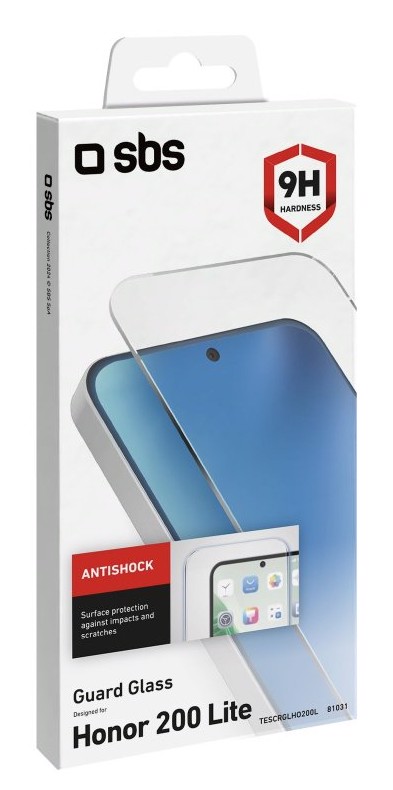 SBS TESCRGLHO200L  Pellicola proteggischermo trasparente Honor 200 lite 1 pz