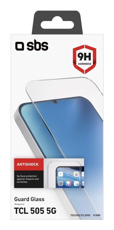 SBS TESCRGLTCL505G  Pellicola proteggischermo trasparente TCL 505 1 pz