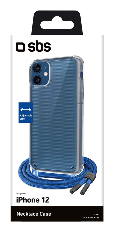 SBS TESCROPEIP12B custodia per cellulare 15,5 cm (6.1") Cover Trasparente