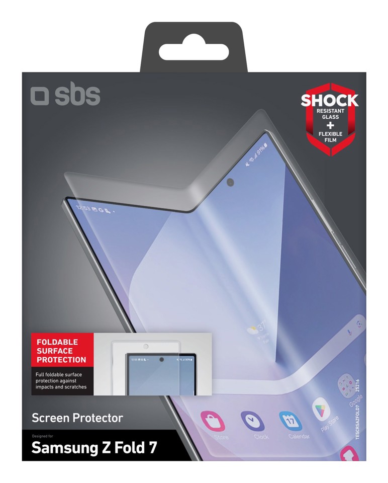 SBS TESCRSAZFOLD7 Pellicola proteggischermo trasparente Samsung z fold 7 1 pz