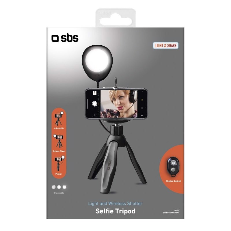 SBS TESELFIERINGMINI anello di illuminazione LED