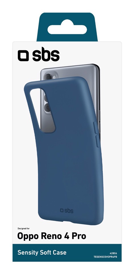 SBS TESENSCOVOPR4PB custodia per cellulare 16,6 cm (6.55") Cover Blu