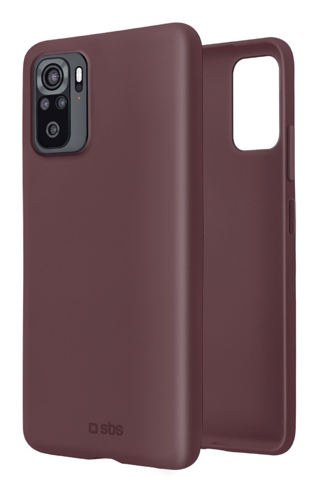 SBS TESENSCOVXIRNO10SBX custodia per cellulare 16,3 cm (6.43") Cover Bordeaux