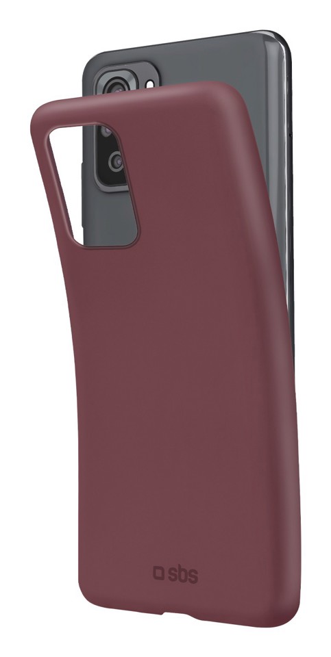 SBS TESENSCOVXIRNO10SBX custodia per cellulare 16,3 cm (6.43") Cover Bordeaux