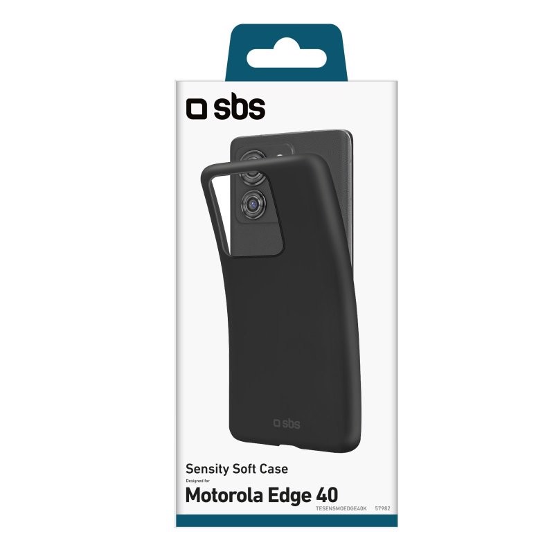 SBS TESENSMOEDGE40K custodia per cellulare 16,6 cm (6.55") Cover Nero