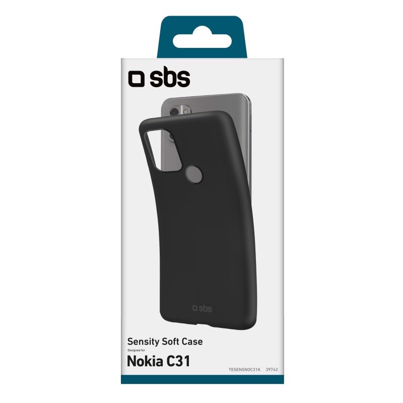 SBS TESENSNOC31K custodia per cellulare 17,1 cm (6.75") Cover Nero