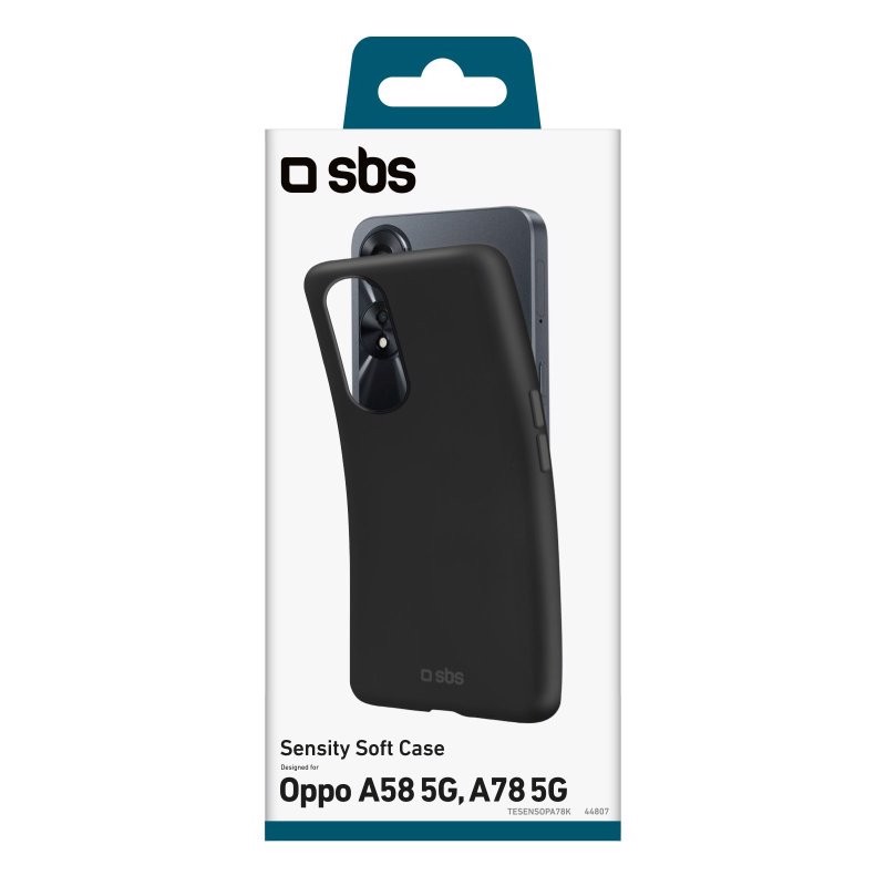 SBS TESENSOPA78K custodia per cellulare 16,7 cm (6.56") Cover Nero