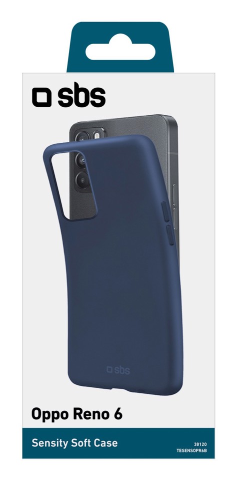 SBS TESENSOPR6B custodia per cellulare 16,3 cm (6.43") Cover Blu, Blu marino