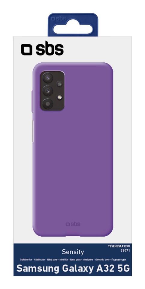 SBS TESENSSAA32PU custodia per cellulare 16,5 cm (6.5") Cover Viola