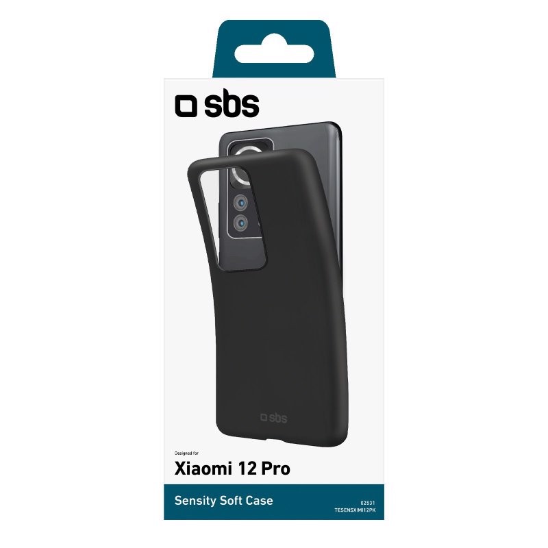 SBS TESENSXIMI12PK custodia per cellulare 17,1 cm (6.73") Cover Nero