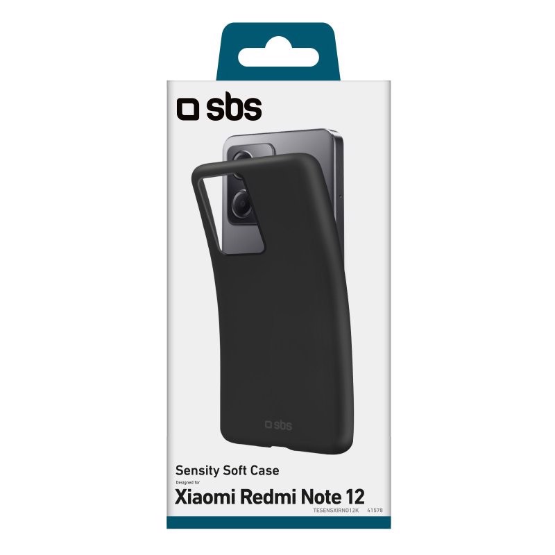 SBS TESENSXIRNO12K custodia per cellulare 16,9 cm (6.67") Cover Nero