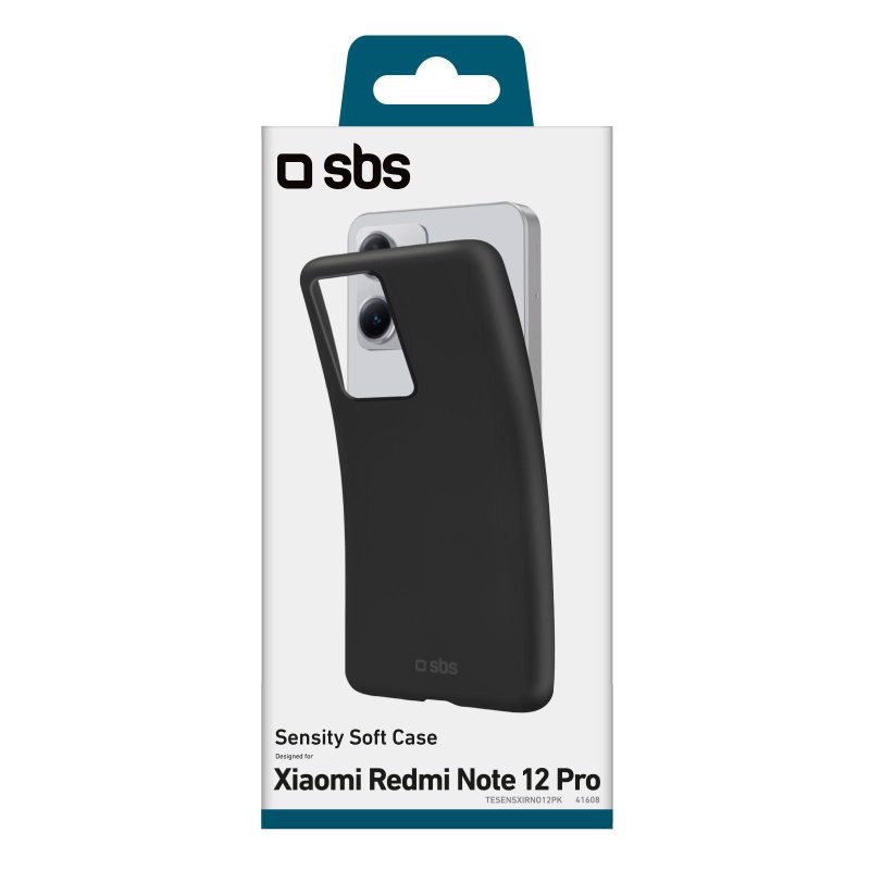 SBS TESENSXIRNO12PPK custodia per cellulare 16,9 cm (6.67") Cover Nero