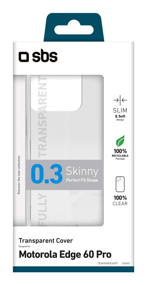 SBS TESKINMOE60PT Cover Trasparente Motorola Edge 60 Pro