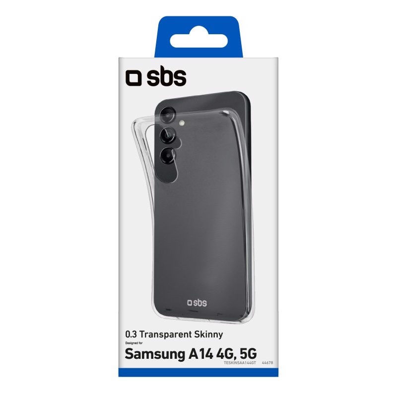 SBS TESKINSAA144GT  Cover Trasparente samsung galaxy a14 4g/5g
