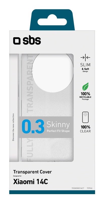 SBS TESKINXI14CT  Cover Trasparente xiaomi 14c