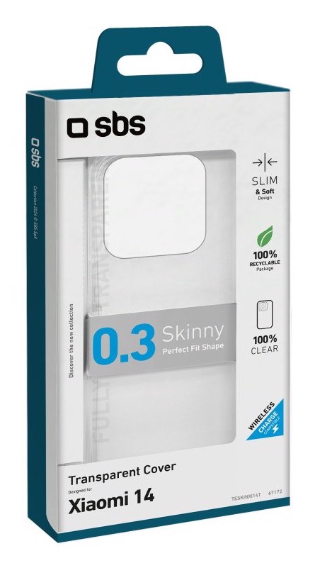 SBS TESKINXI14T Cover Trasparente xiaomi 14
