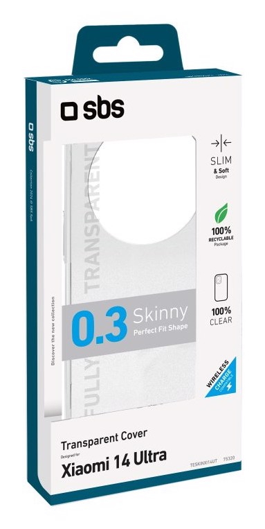 SBS TESKINXI14UT custodia per cellulare 17,1 cm (6.73") Cover Trasparente