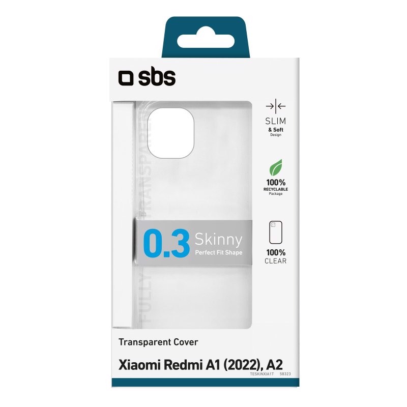 SBS TESKINXIA1T Cover Trasparente redmi a1 2022 a2
