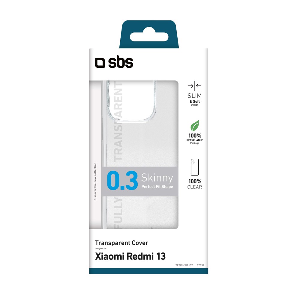 SBS TESKINXIR13T Cover Trasparente xiaomi redmi 13