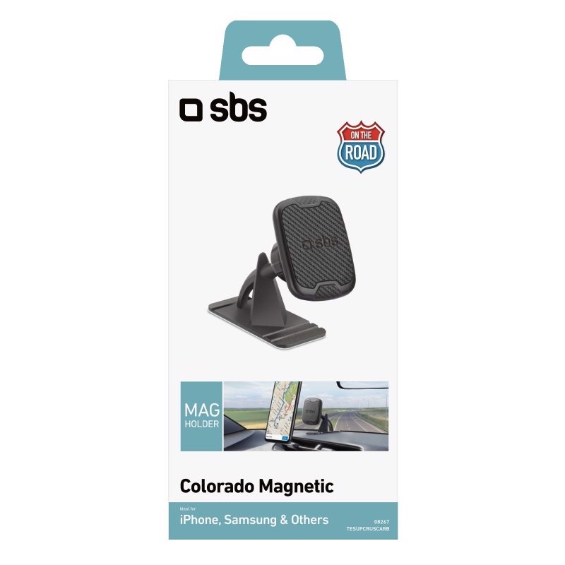 SBS TESUPCRUSCARB supporto per personal communication Supporto passivo Telefono cellulare/smartphone Nero