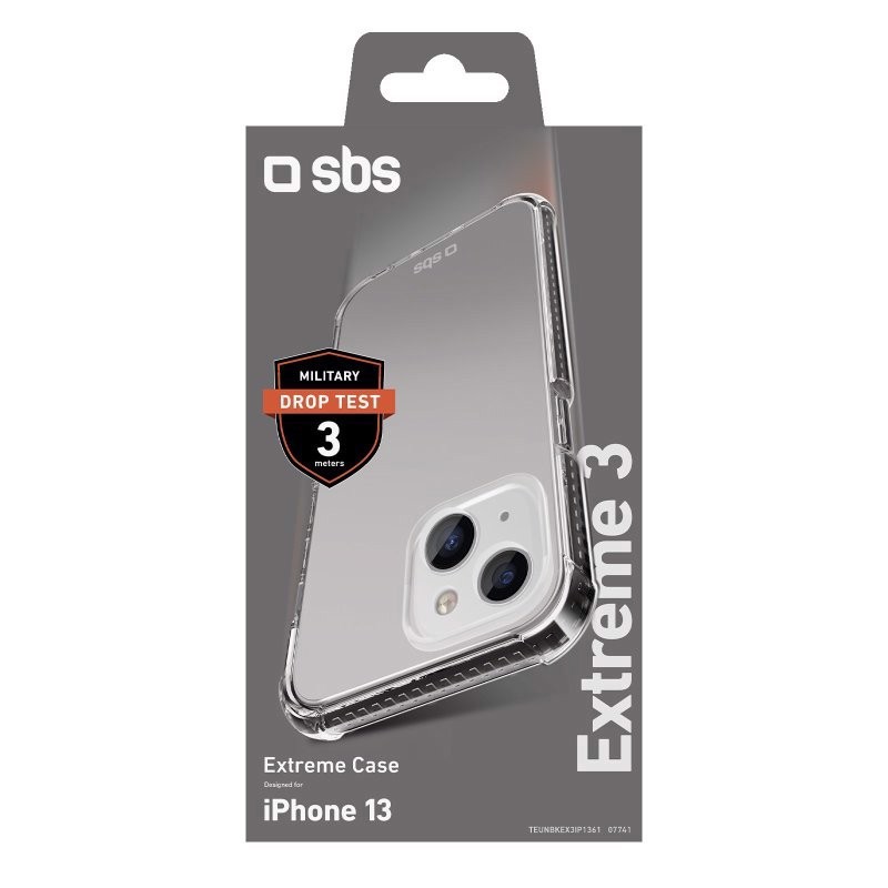 SBS TEUNBKEX3IP1361 custodia per cellulare 15,5 cm (6.1") Cover Trasparente