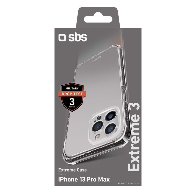 SBS TEUNBKEX3IP1367  Cover Trasparente iphone 13 pro/max