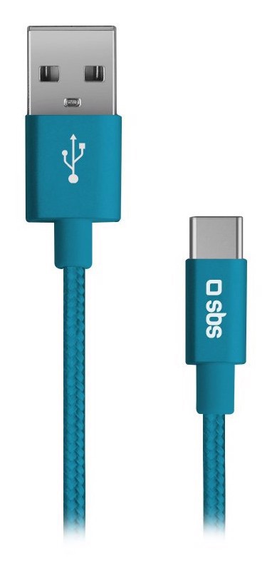 SBS TEVITTYCB cavo USB USB 2.0 1 m USB A USB C Blu